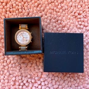 Rose Gold Michael Kors watch